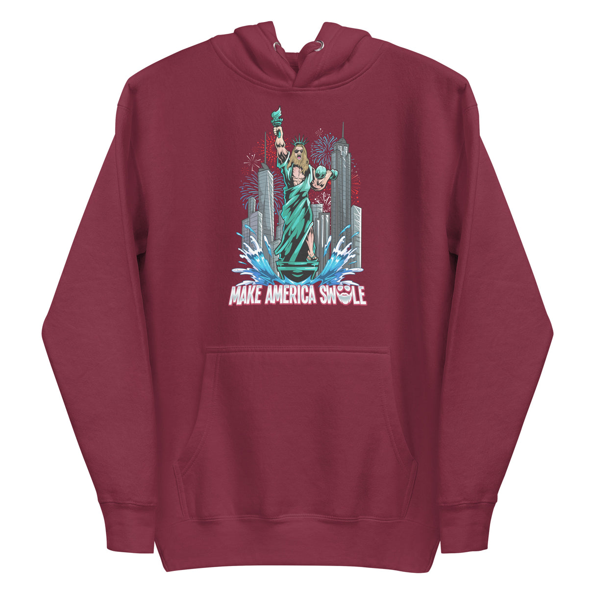 Make America Swole (Image) Premium Hoodie