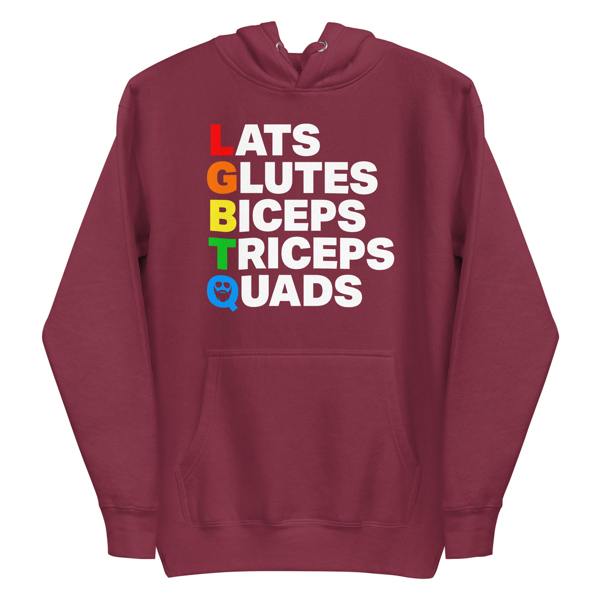 Muscle Alphabet Premium Hoodie