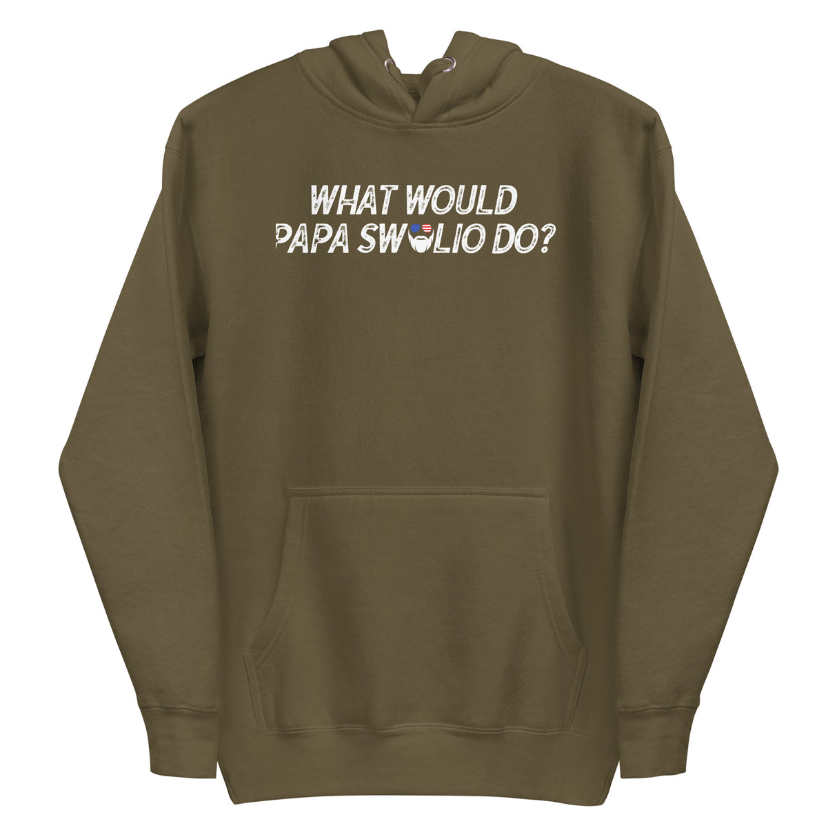 What Would Papa Swolio Do? Premium Hoodie