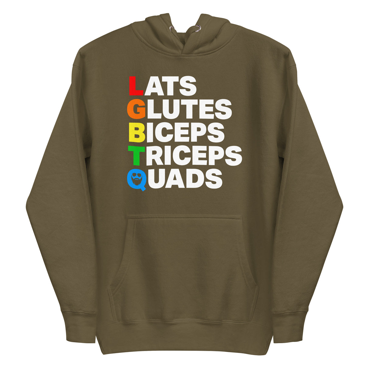 Muscle Alphabet Premium Hoodie