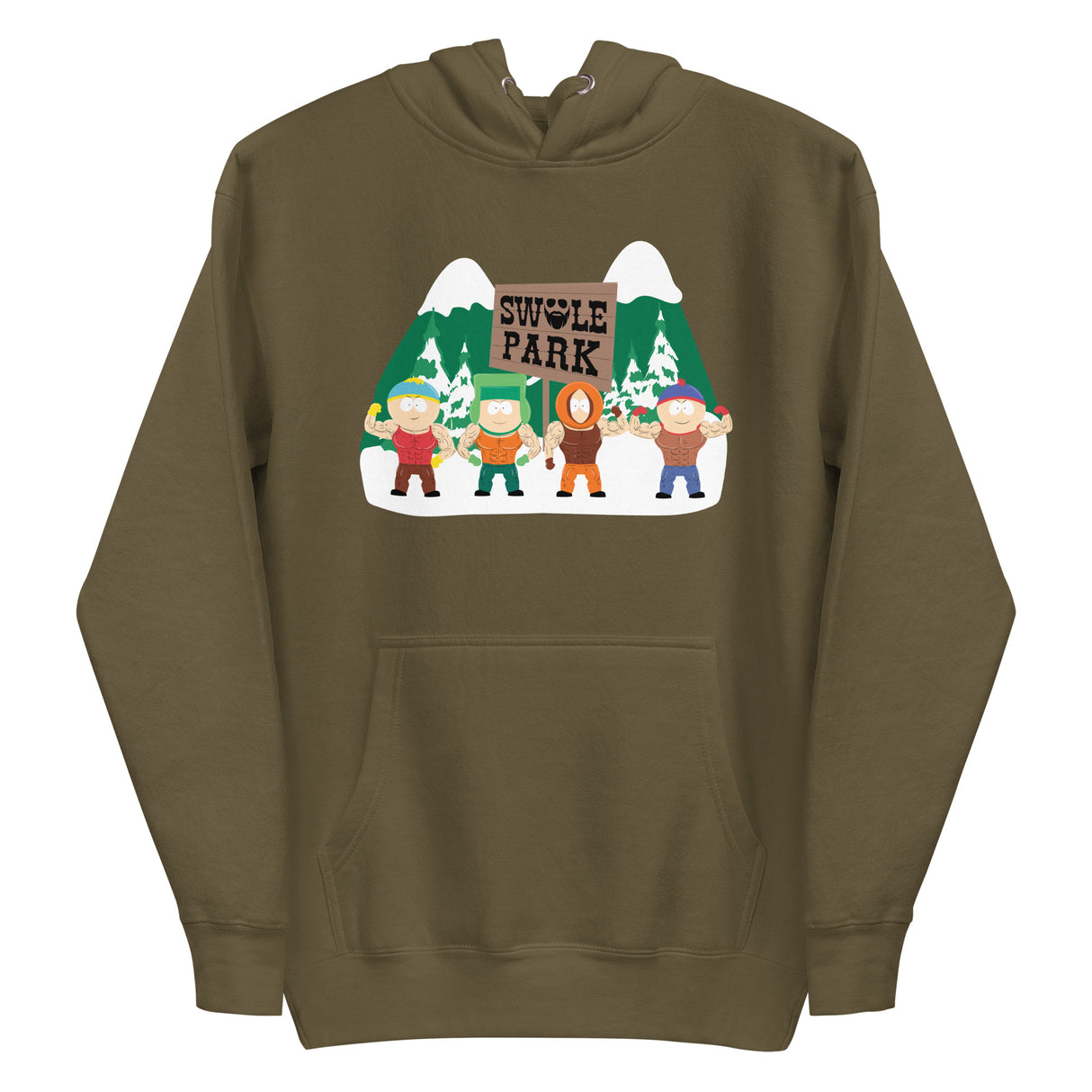 Swole Park Premium Hoodie