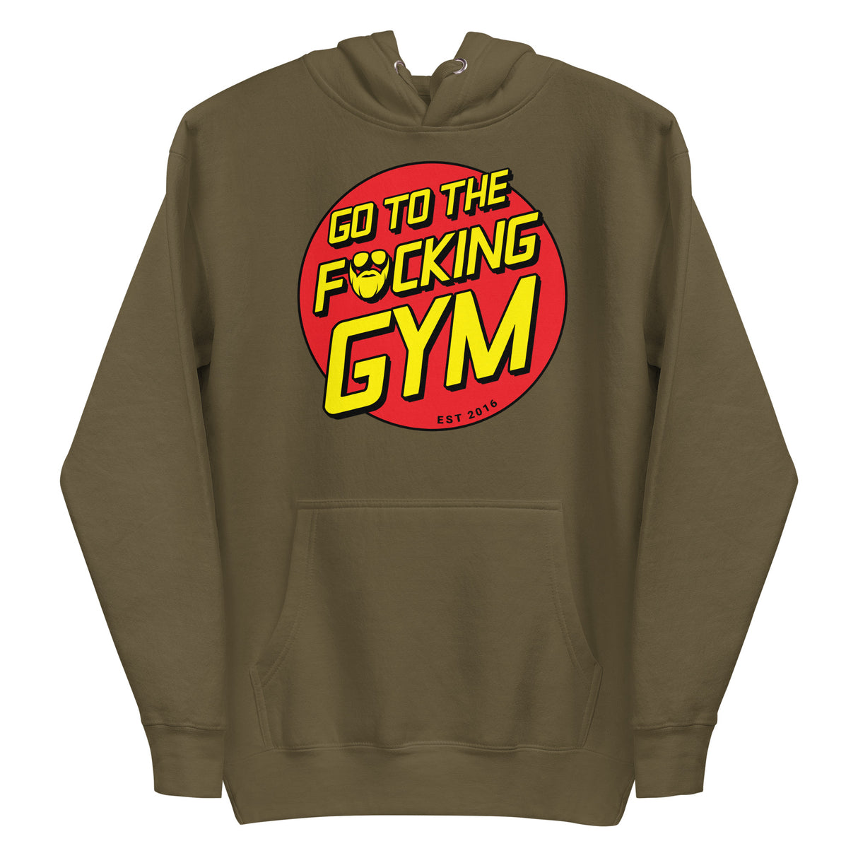 Go To The F*cking Gym (Santa Cruz) Premium Hoodie