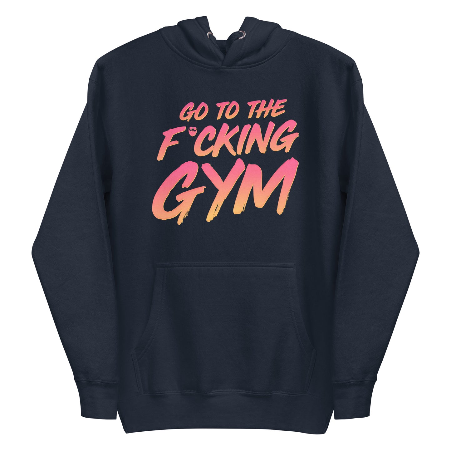 Go To The F*cking Gym Sunset Premium Hoodie