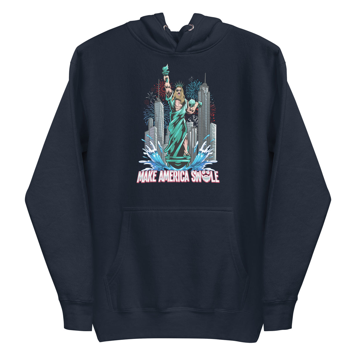 Make America Swole (Image) Premium Hoodie
