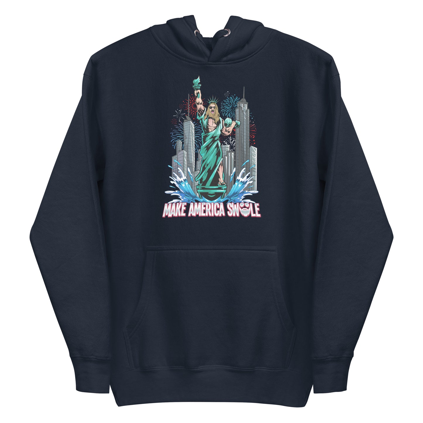 Make America Swole (Image) Premium Hoodie
