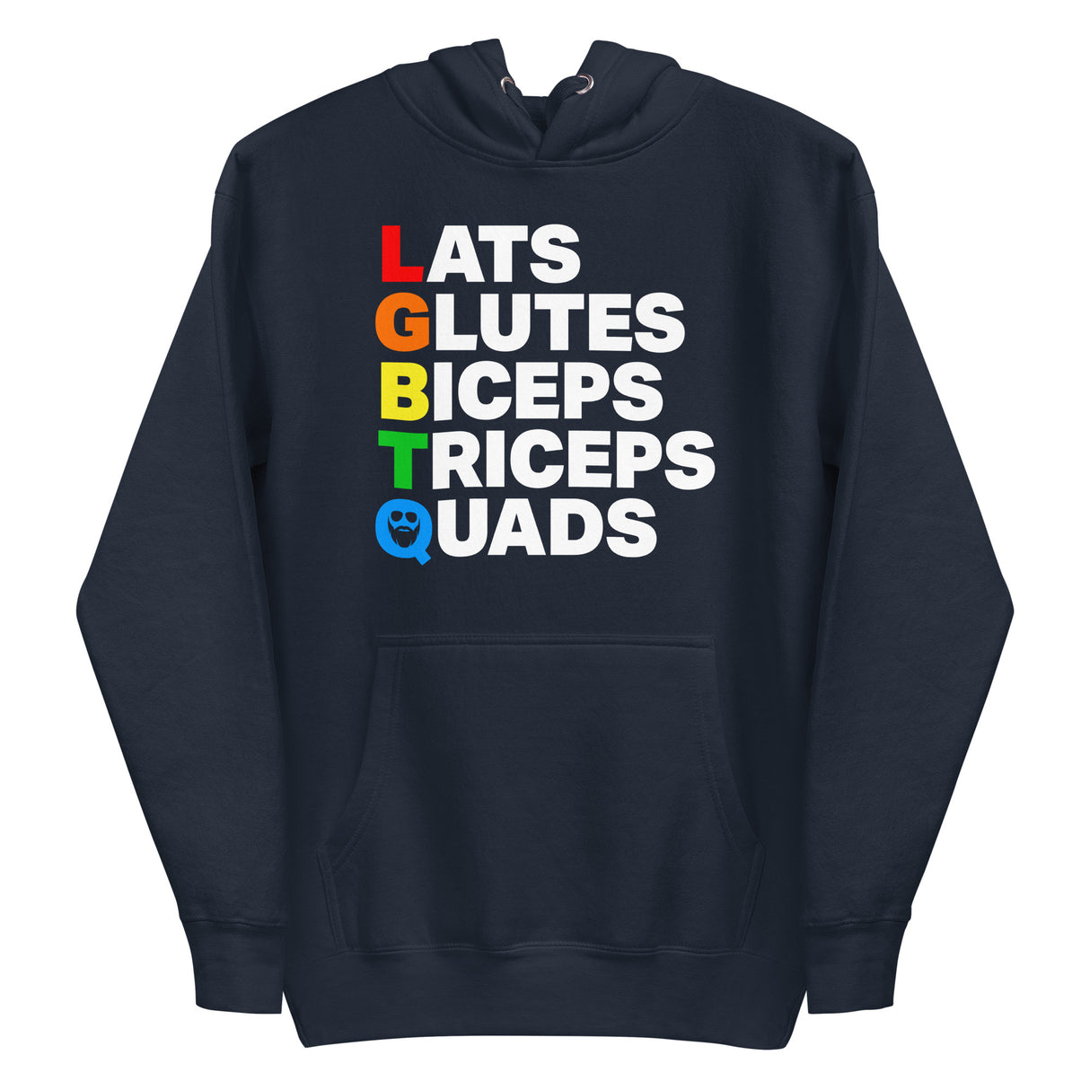 Muscle Alphabet Premium Hoodie