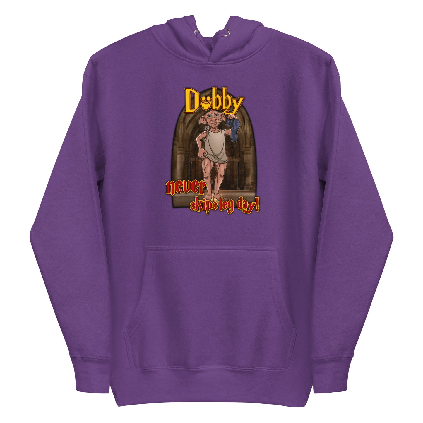 Dobby Never Skips Leg Day Premium Hoodie