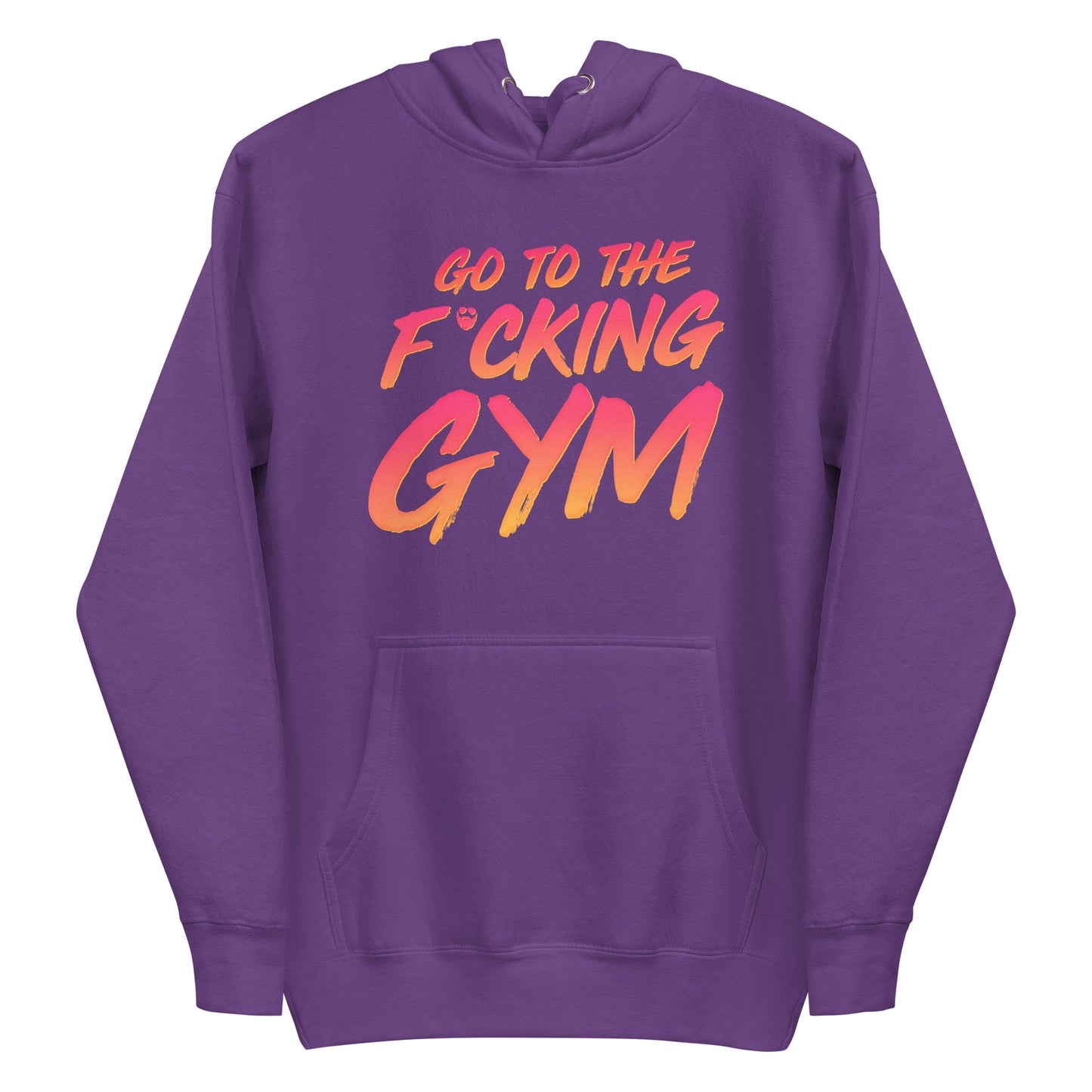 Go To The F*cking Gym Sunset Premium Hoodie