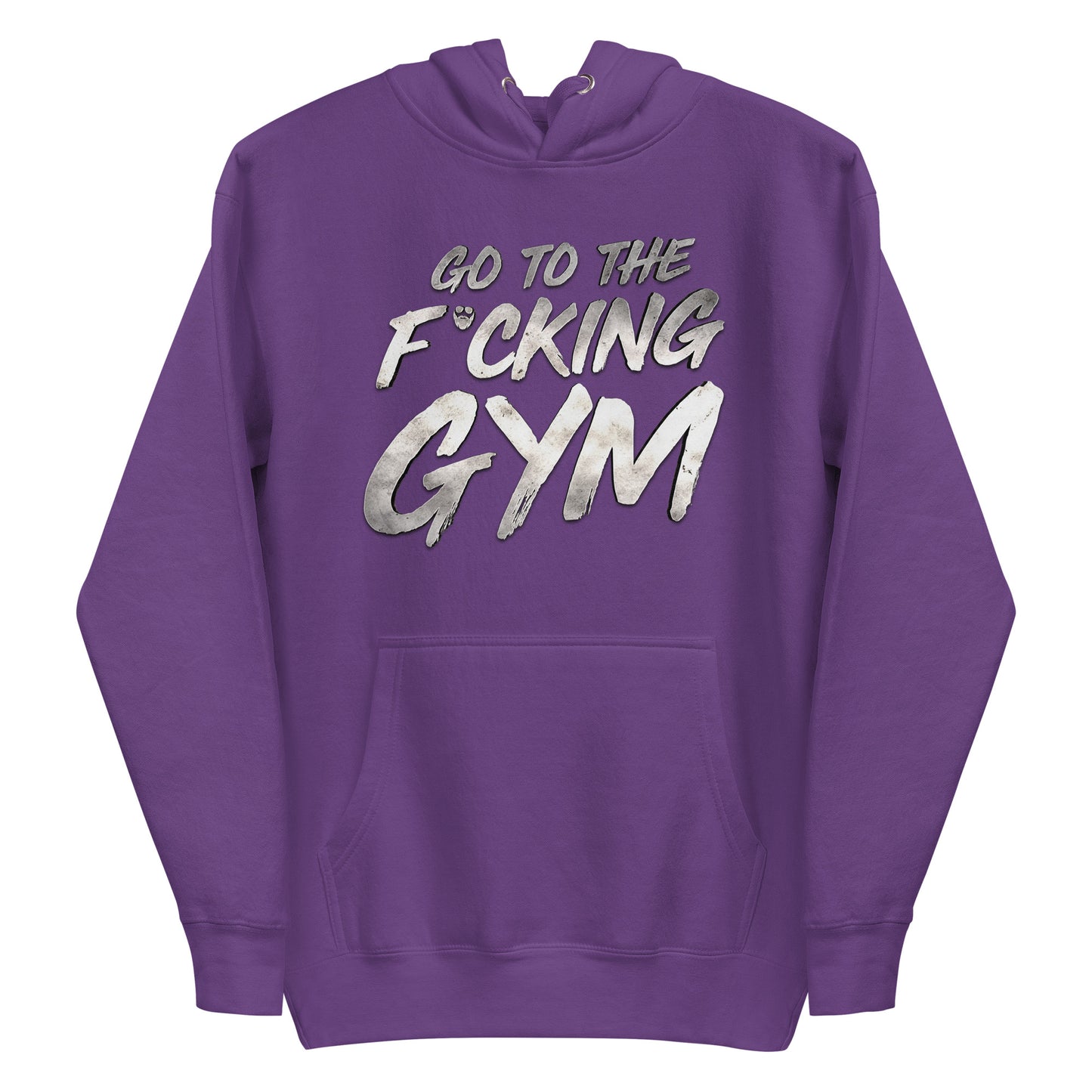 Go To The F*cking Gym Steel Premium Hoodie