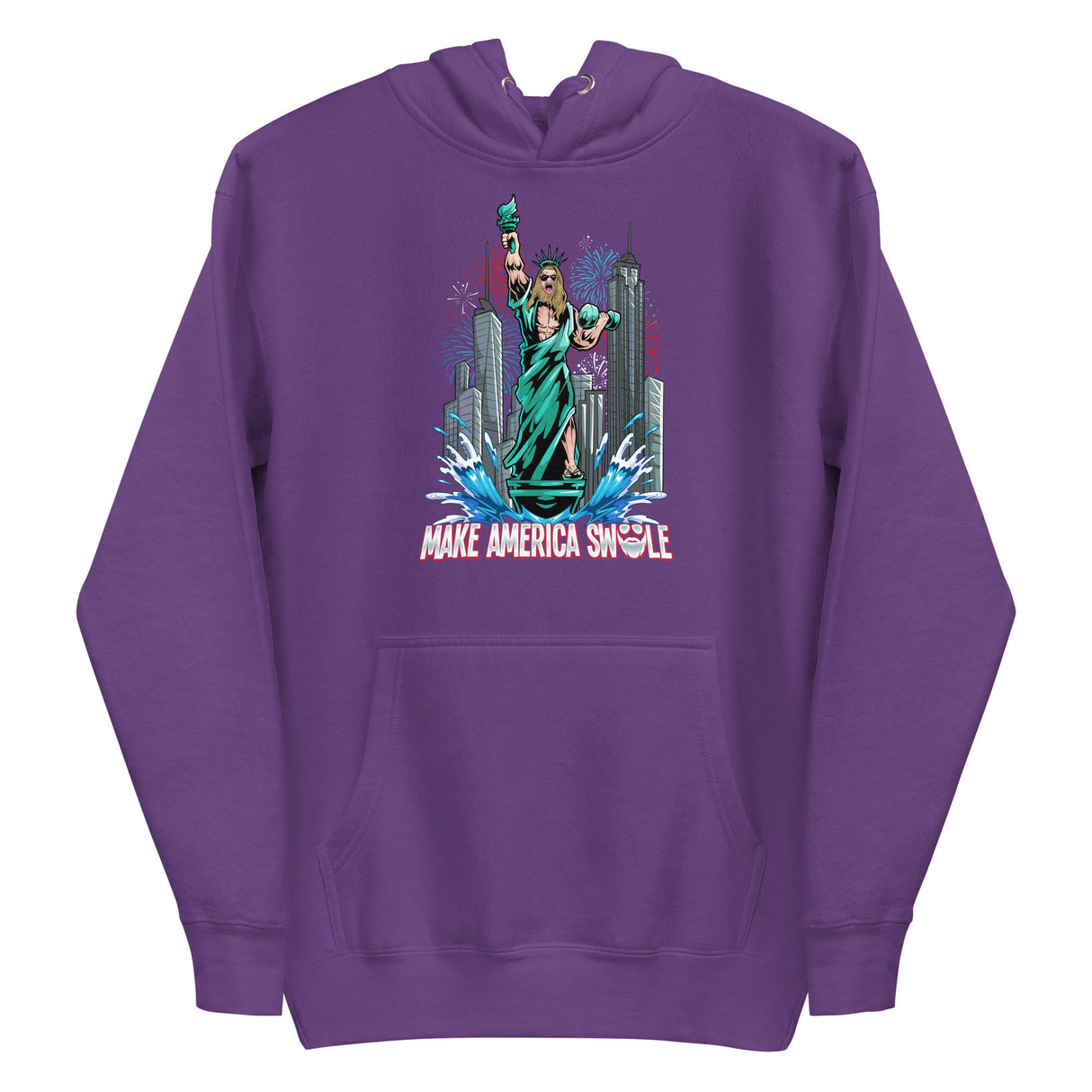 Make America Swole (Image) Premium Hoodie