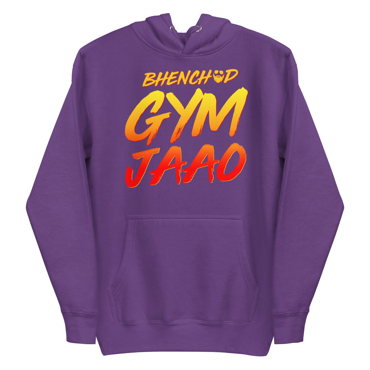 Bhenchod Gym Jaao Premium Hoodie