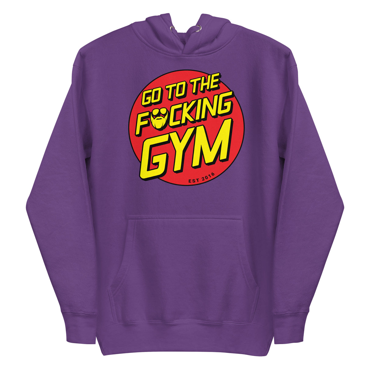 Go To The F*cking Gym (Santa Cruz) Premium Hoodie