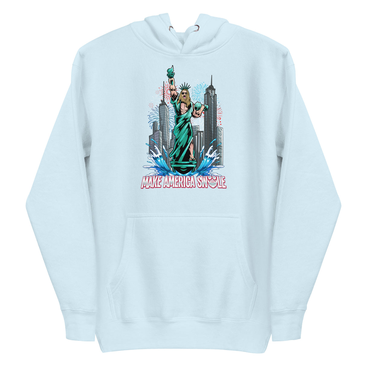 Make America Swole (Image) Premium Hoodie