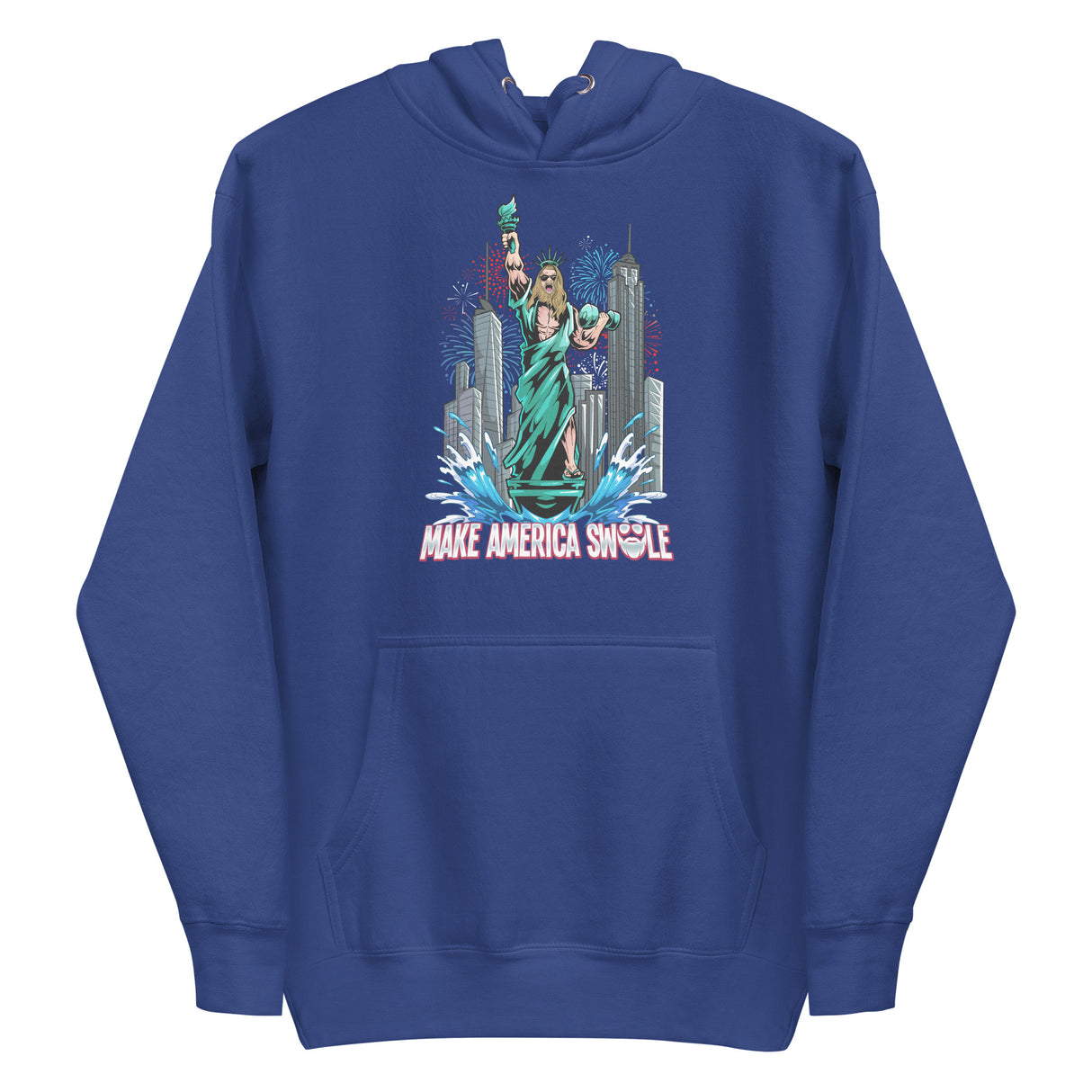 Make America Swole (Image) Premium Hoodie