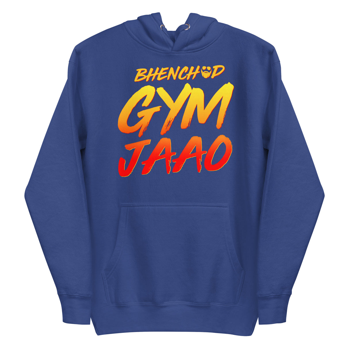 Bhenchod Gym Jaao Premium Hoodie