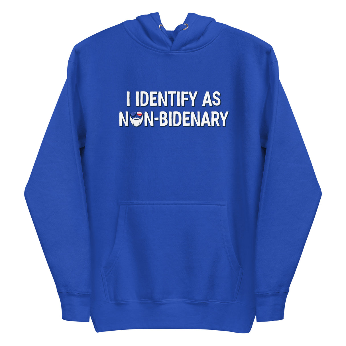 I Identify As Non-Bidenary Premium Hoodie