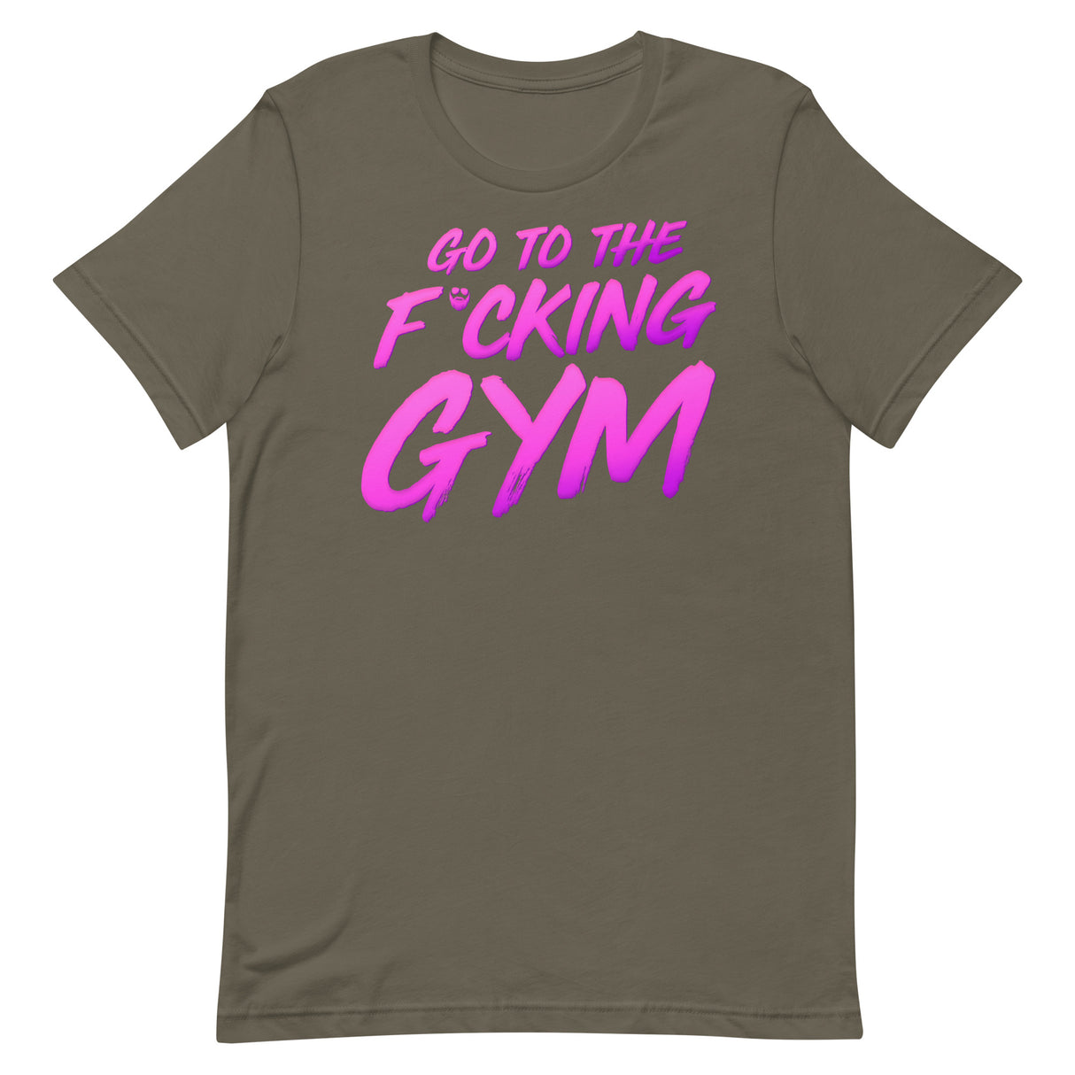 Go To The F*cking Gym Magenta T-Shirt