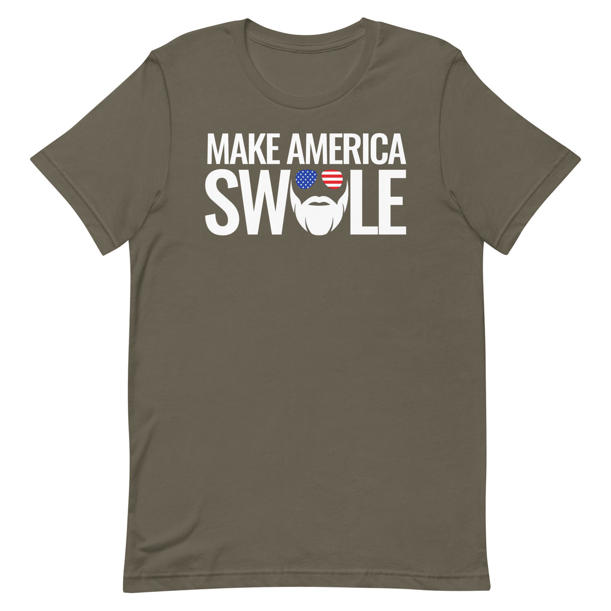 Make America Swole (Text) T-Shirt