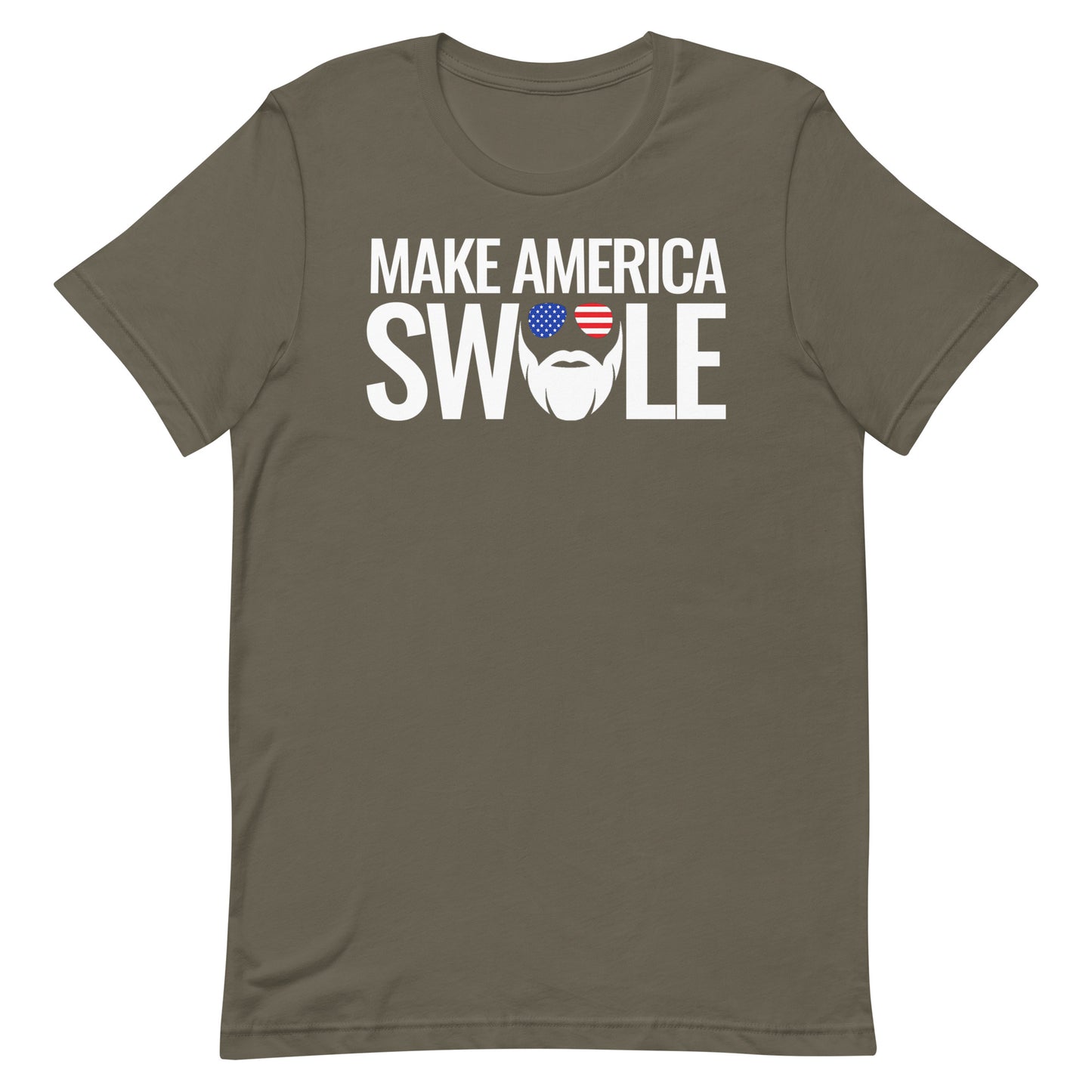 Make America Swole (Text) T-Shirt