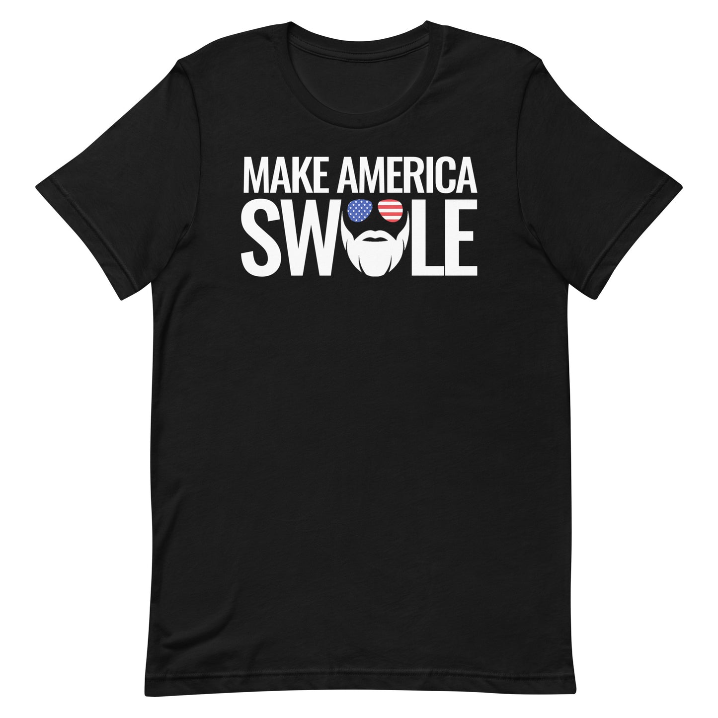Make America Swole (Text) T-Shirt