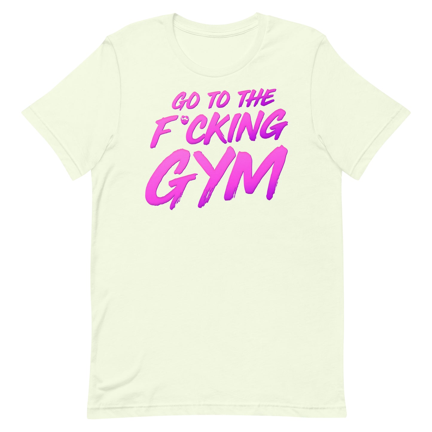 Go To The F*cking Gym Magenta T-Shirt