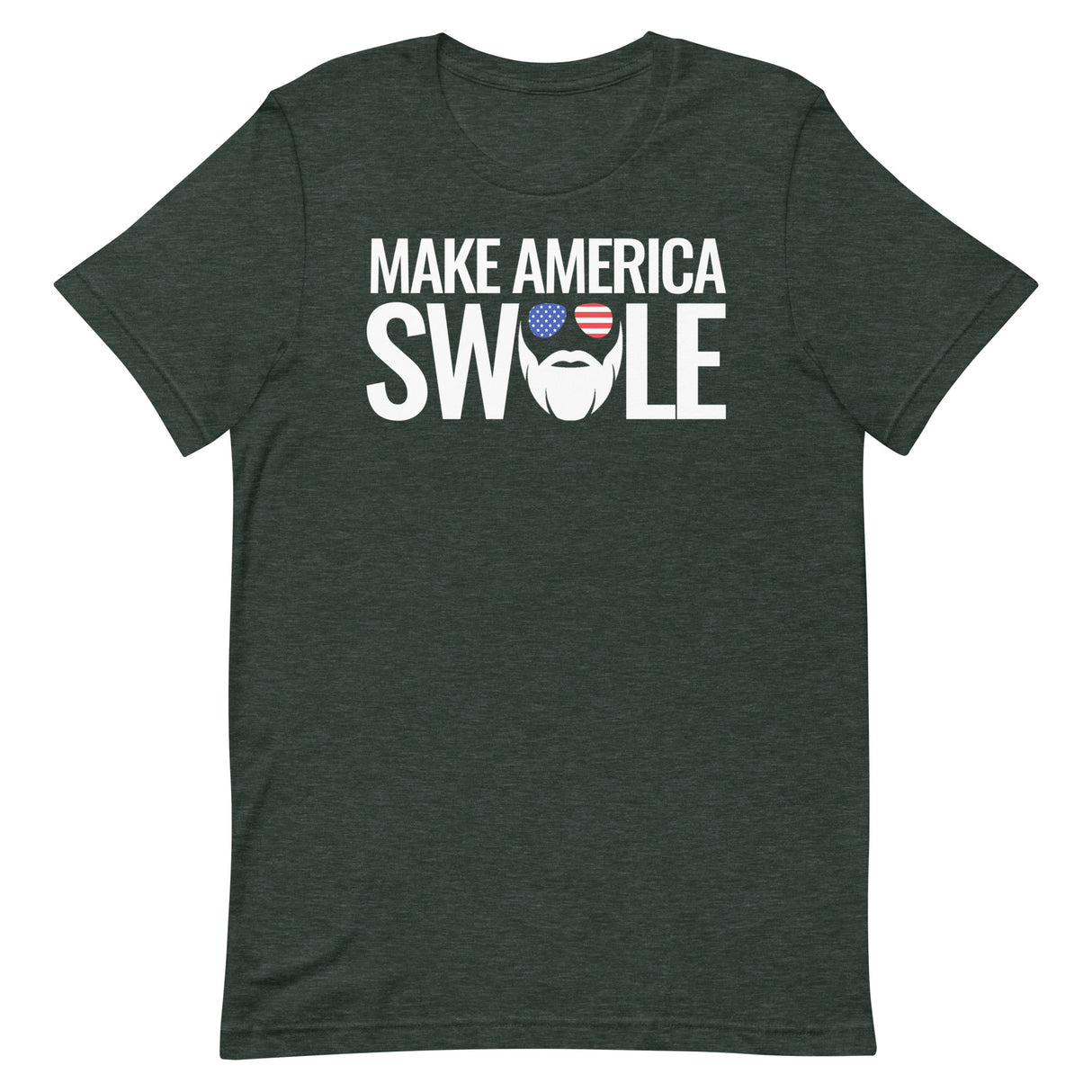 Make America Swole (Text) T-Shirt