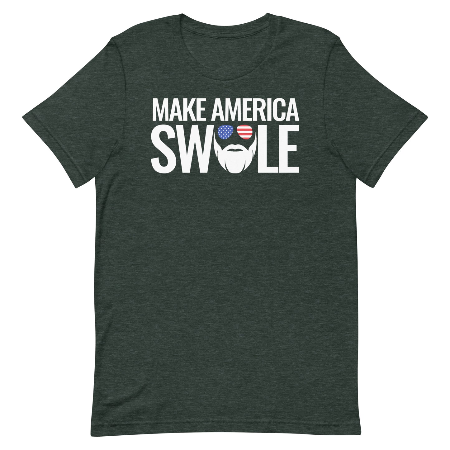 Make America Swole (Text) T-Shirt