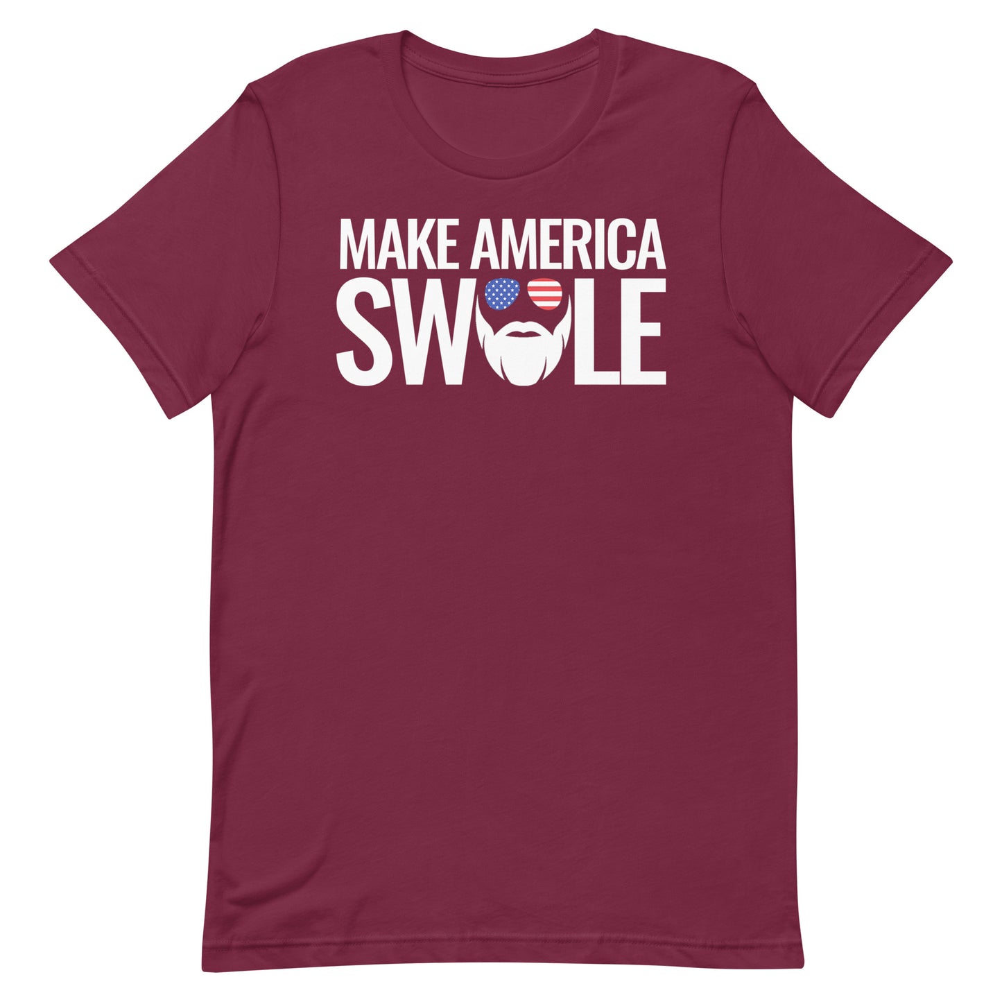 Make America Swole (Text) T-Shirt