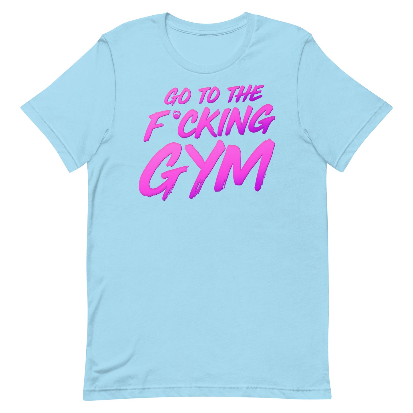 Go To The F*cking Gym Magenta T-Shirt