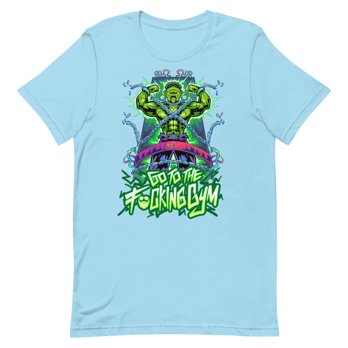 Frankenstein Go To The F*cking Gym T-Shirt