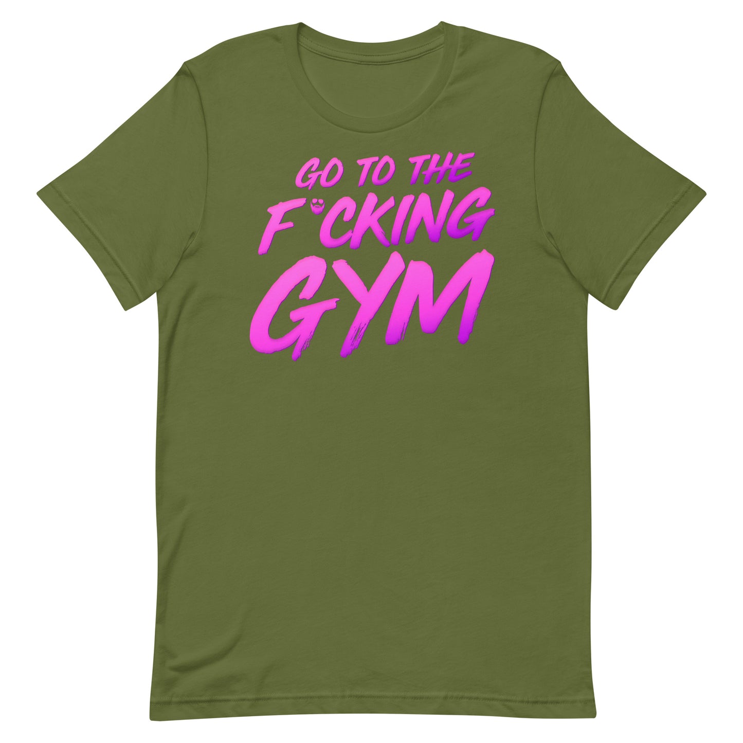 Go To The F*cking Gym Magenta T-Shirt