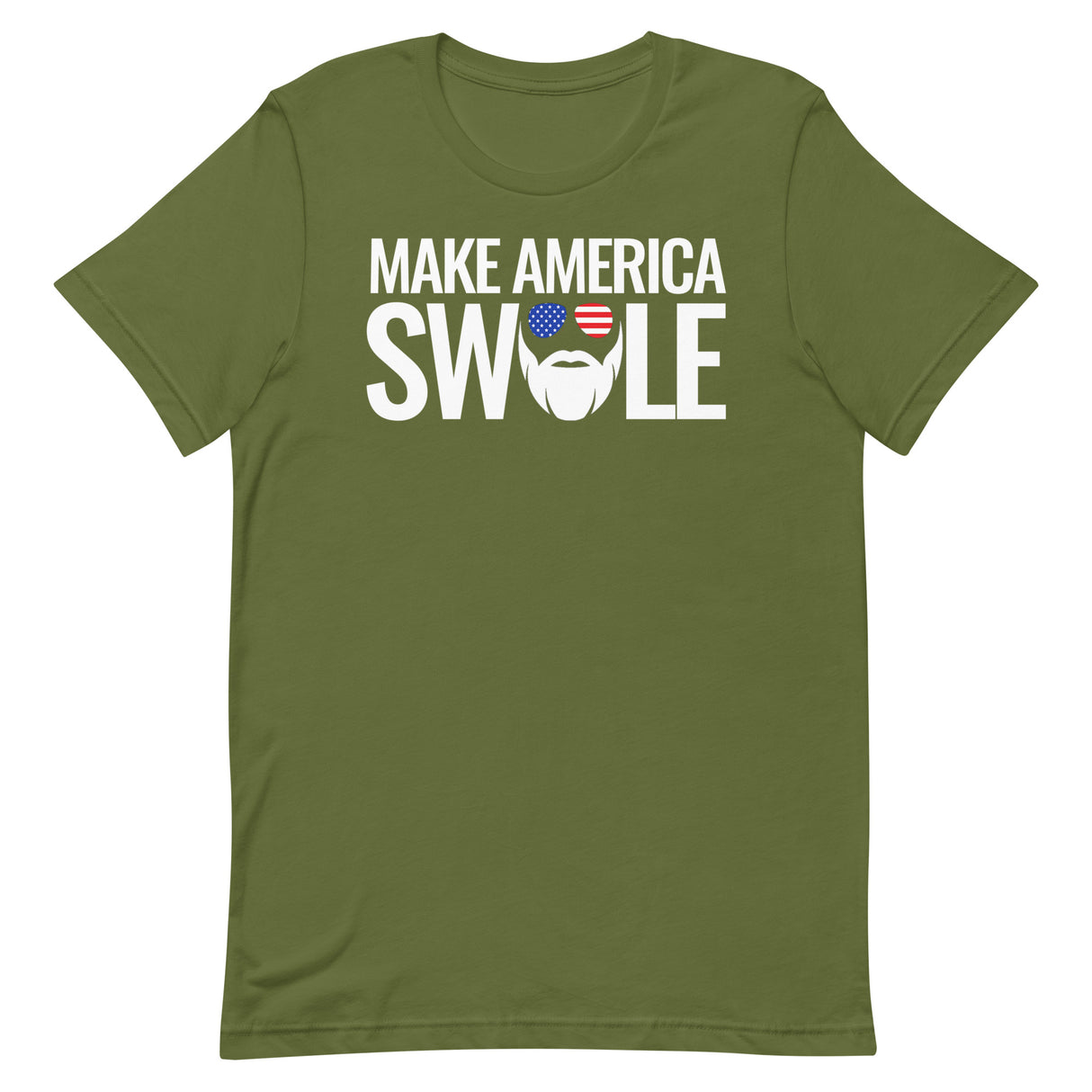 Make America Swole (Text) T-Shirt