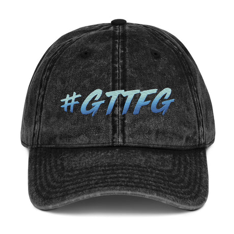 GTTFG Blue Vintage Cotton Twill Cap