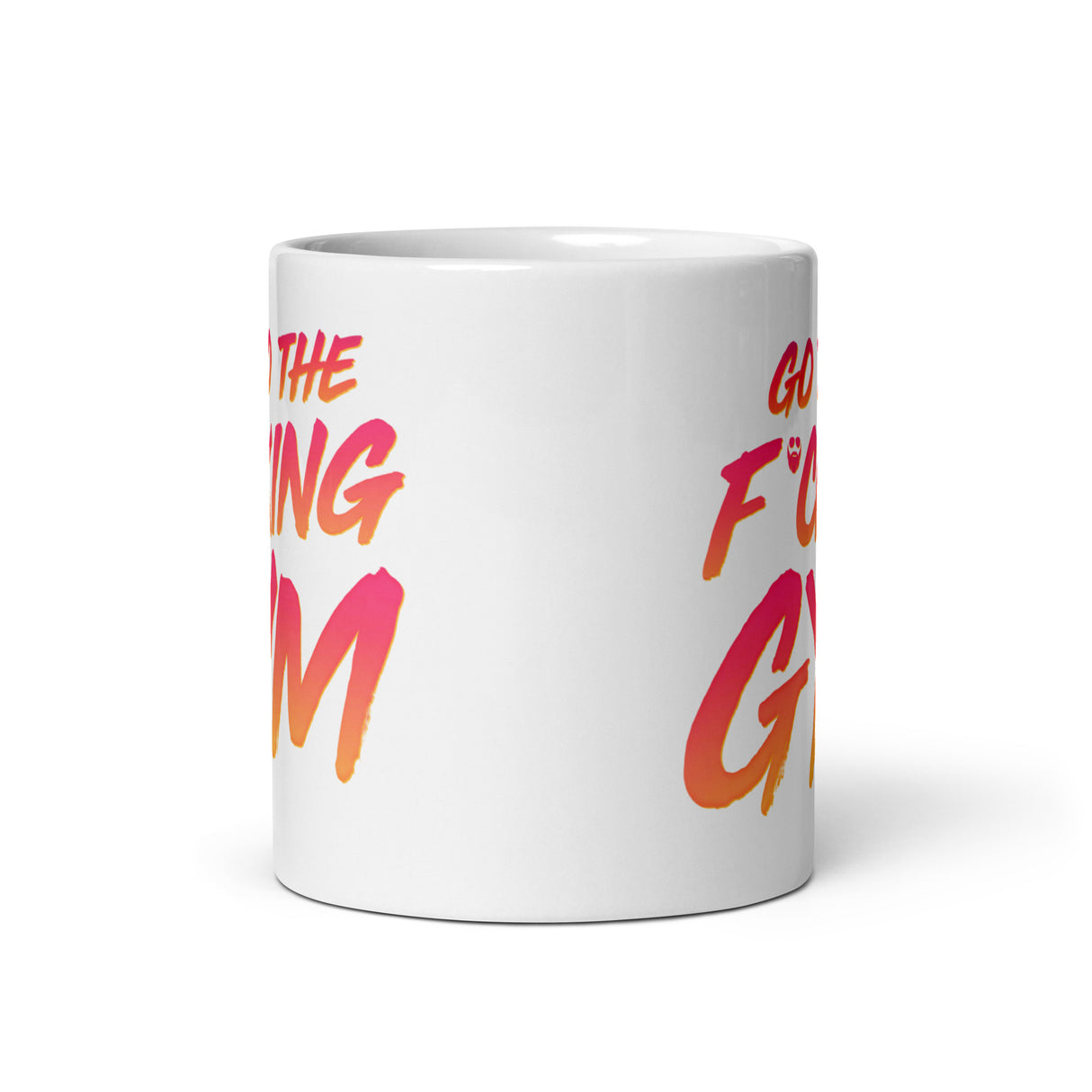 Go To The F*cking Gym Sunset Mug