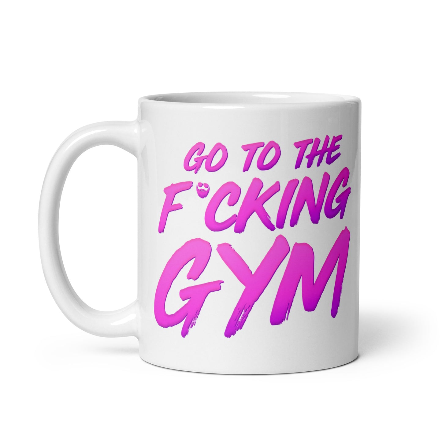 Go To The F*cking Gym Magenta Mug