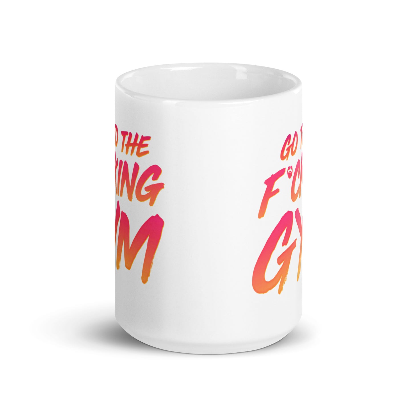 Go To The F*cking Gym Sunset Mug