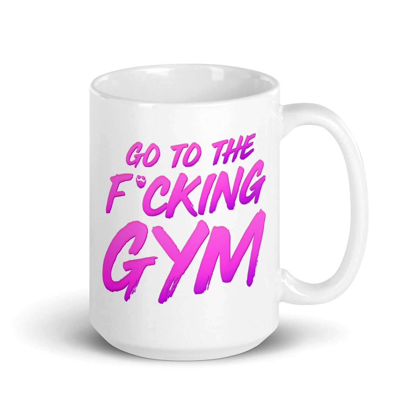 Go To The F*cking Gym Magenta Mug