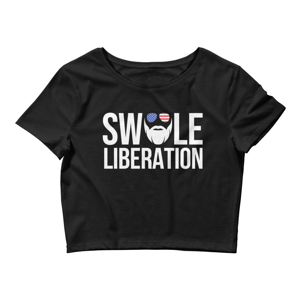 Swole Liberation Women’s Crop Tee