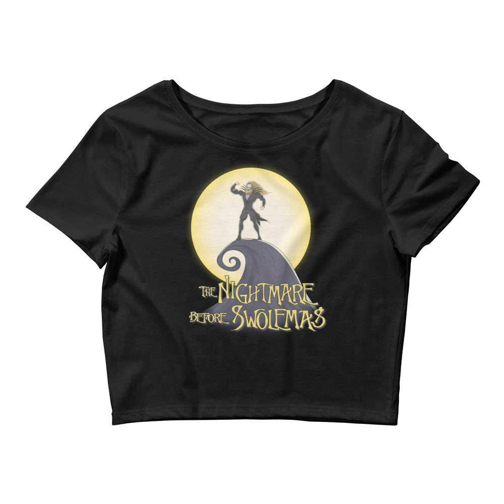 The Nightmare Before Swolemas Women’s Crop Tee