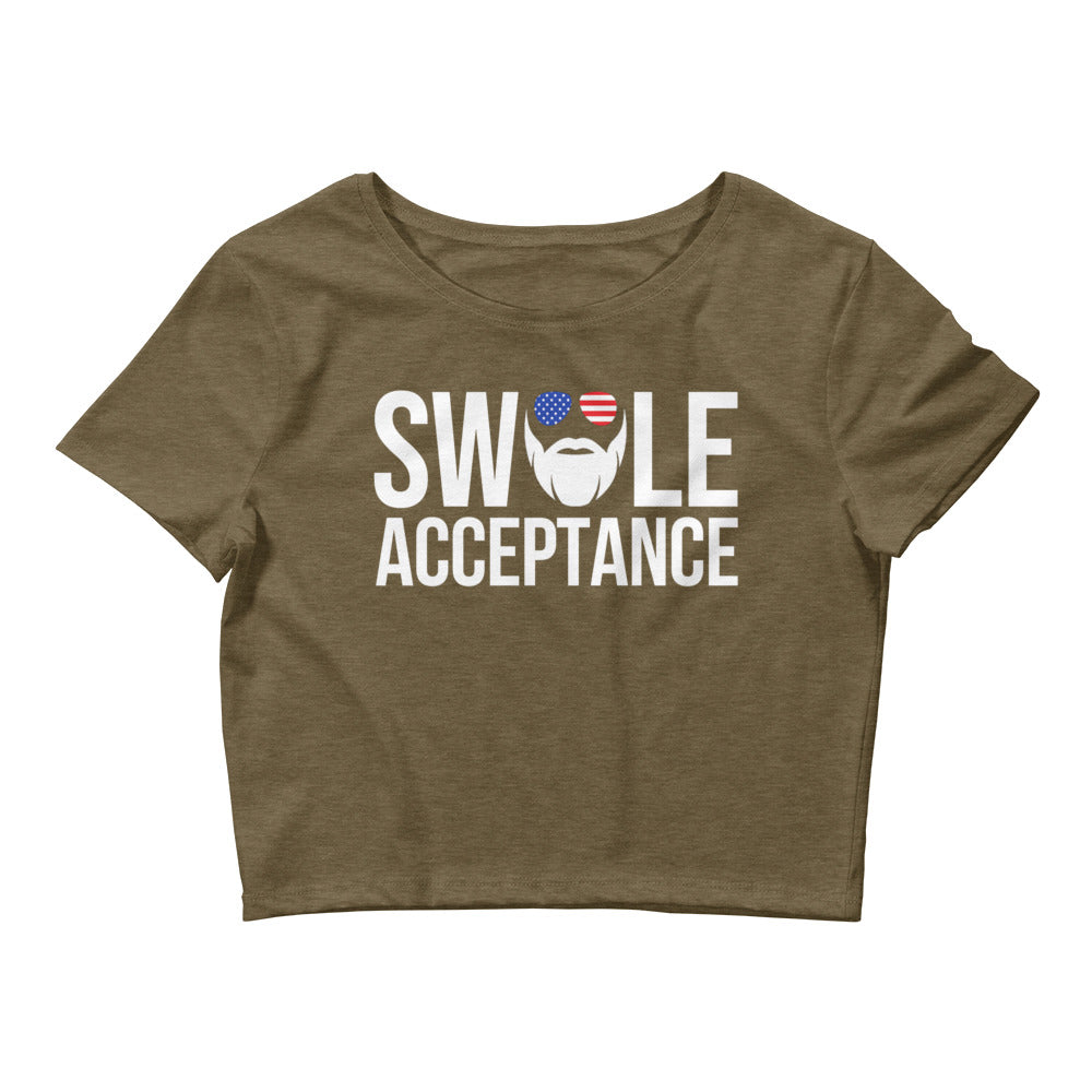 Swole Acceptance Women’s Crop Tee