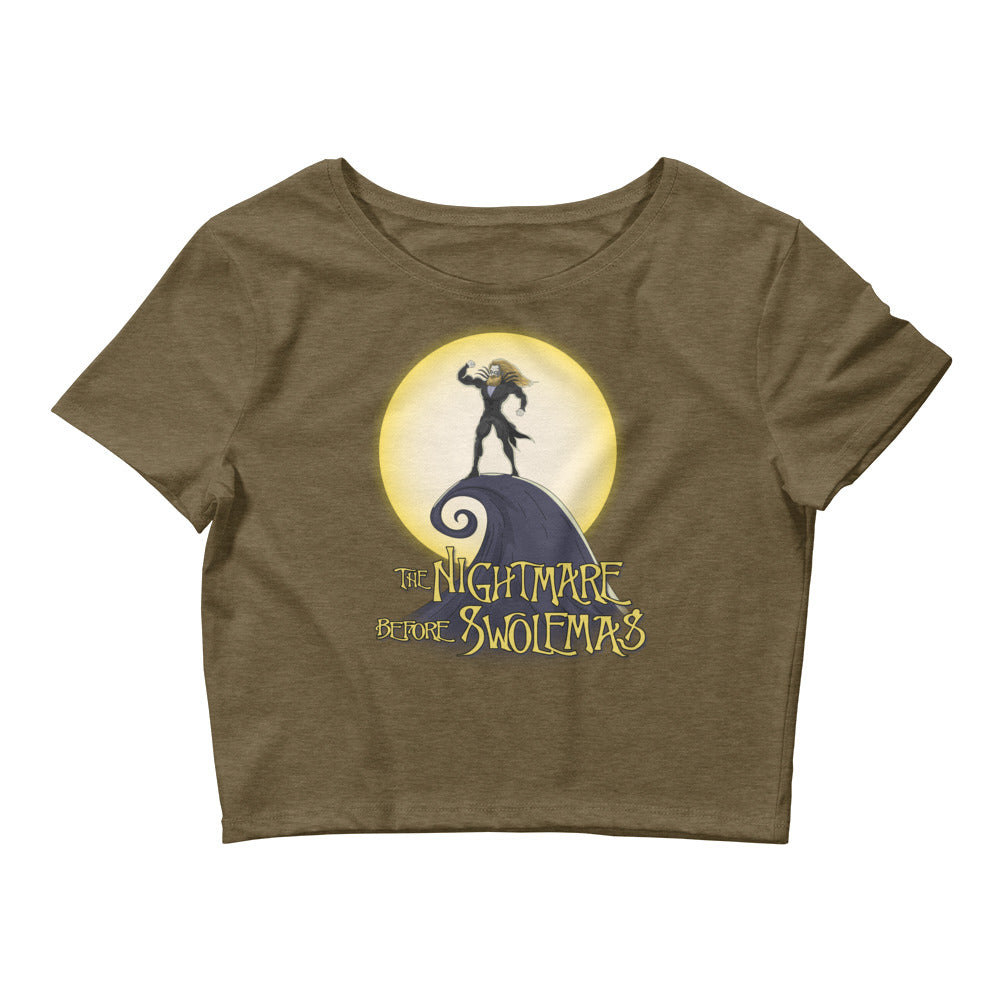 The Nightmare Before Swolemas Women’s Crop Tee
