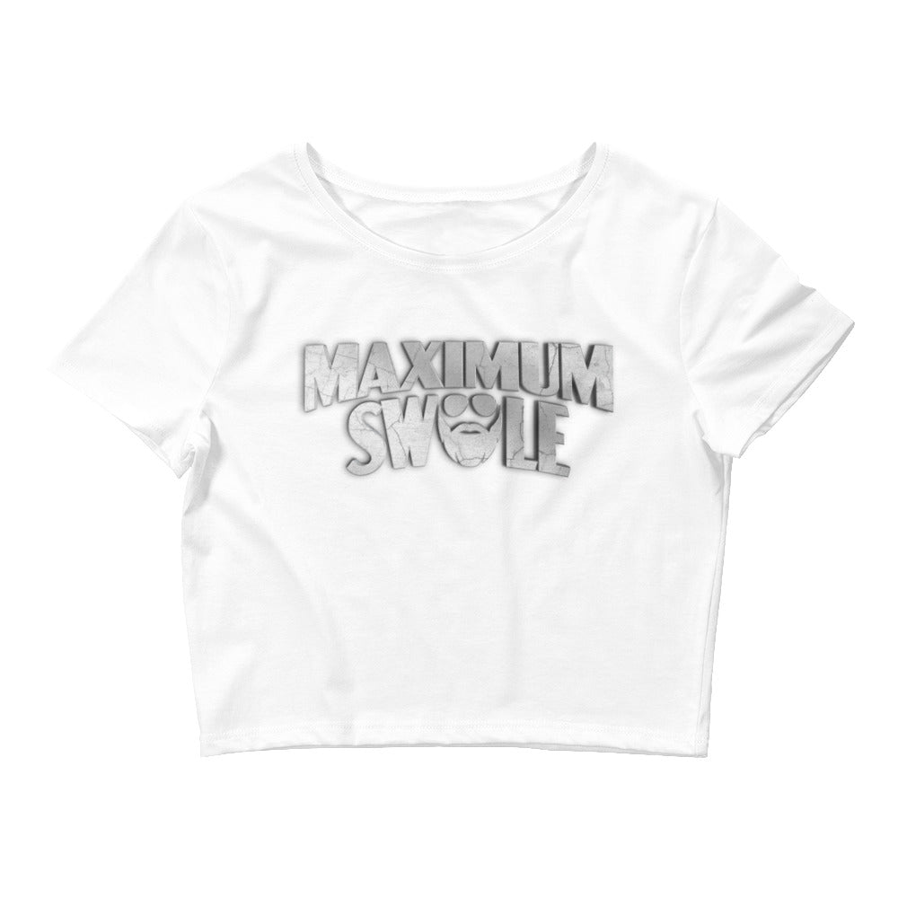 Maximum Swole Women’s Crop Tee