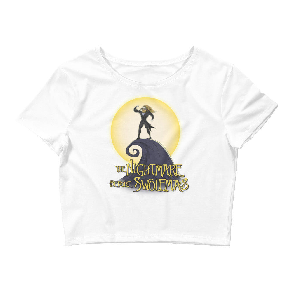 The Nightmare Before Swolemas Women’s Crop Tee