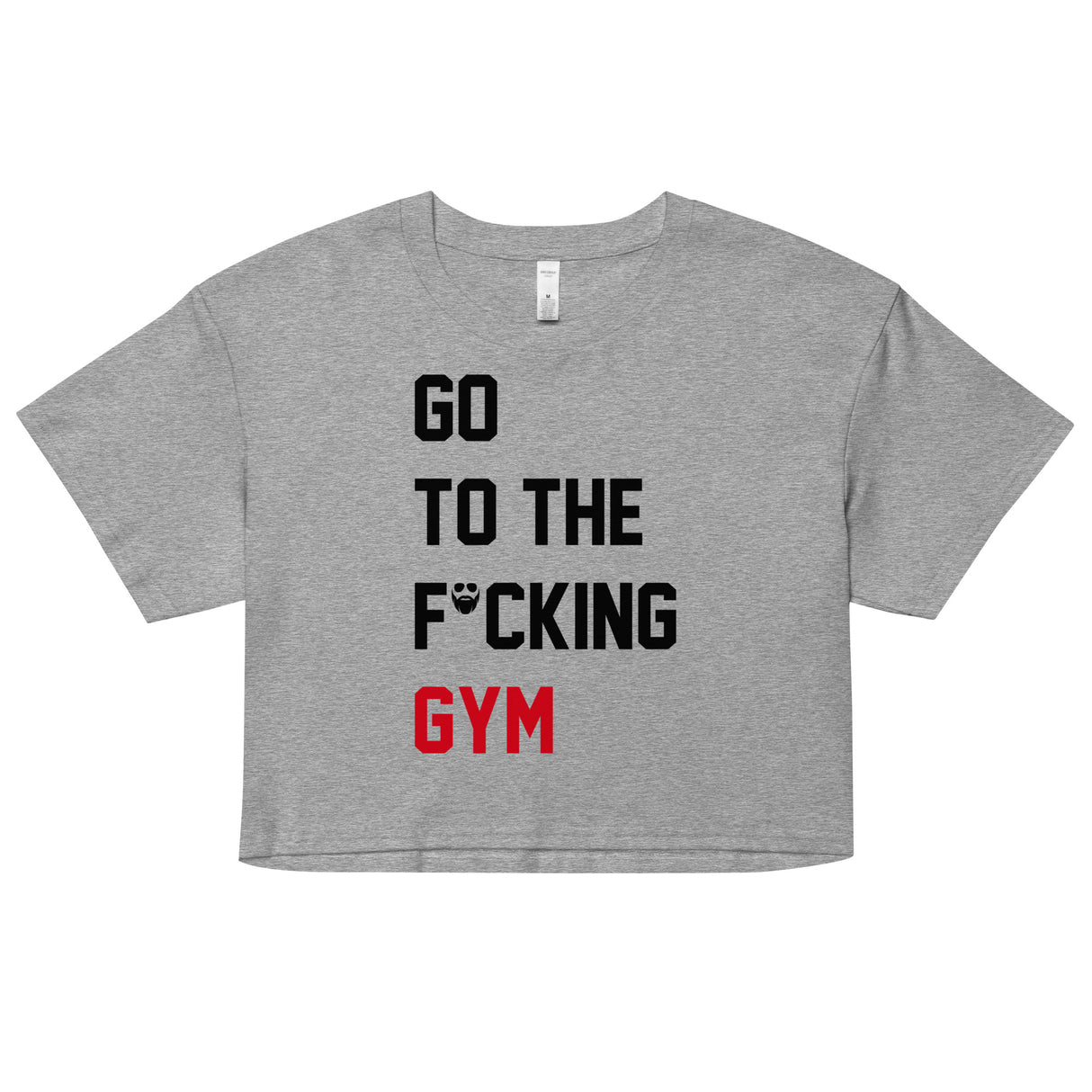 Go To The F*cking Gym (Taylor Swift Style) Loose Crop Top