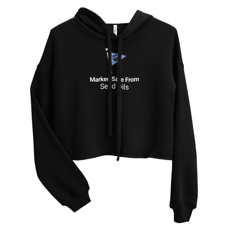 Marked Safe From Seed Oils Crop Hoodie