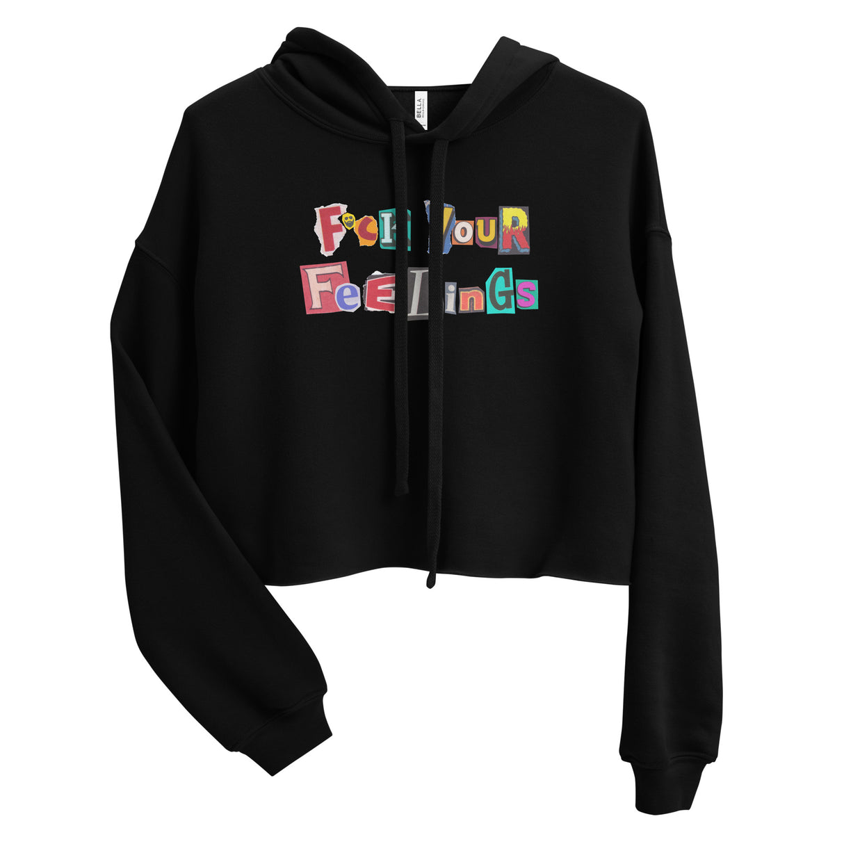 F*ck Your Feelings (Ransom) Crop Hoodie