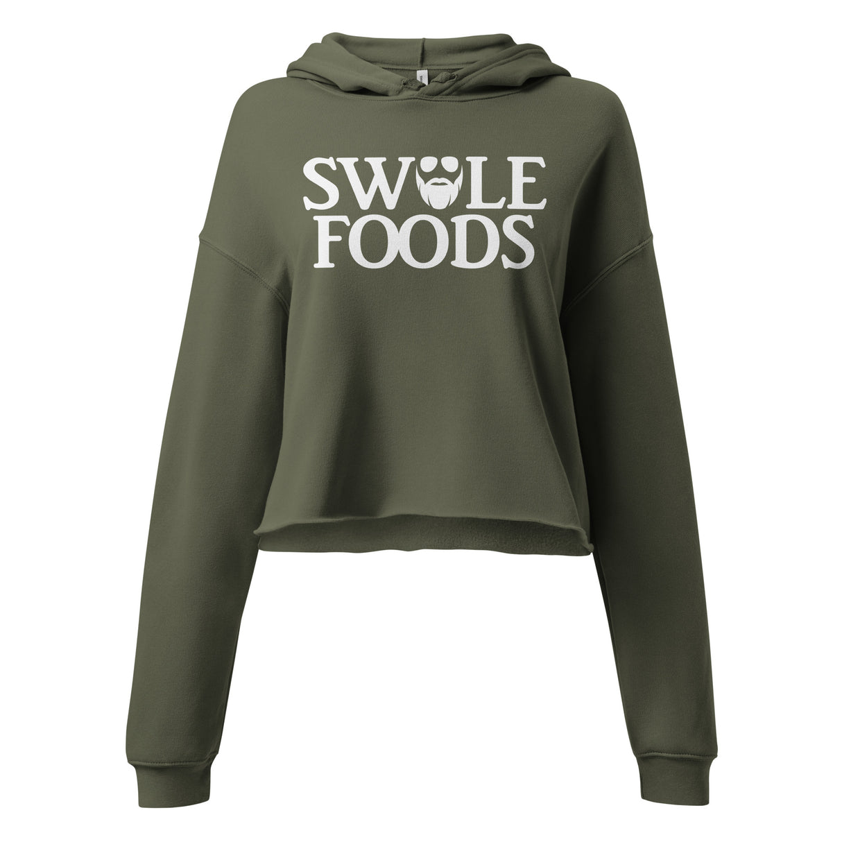 Swole Foods Crop Hoodie