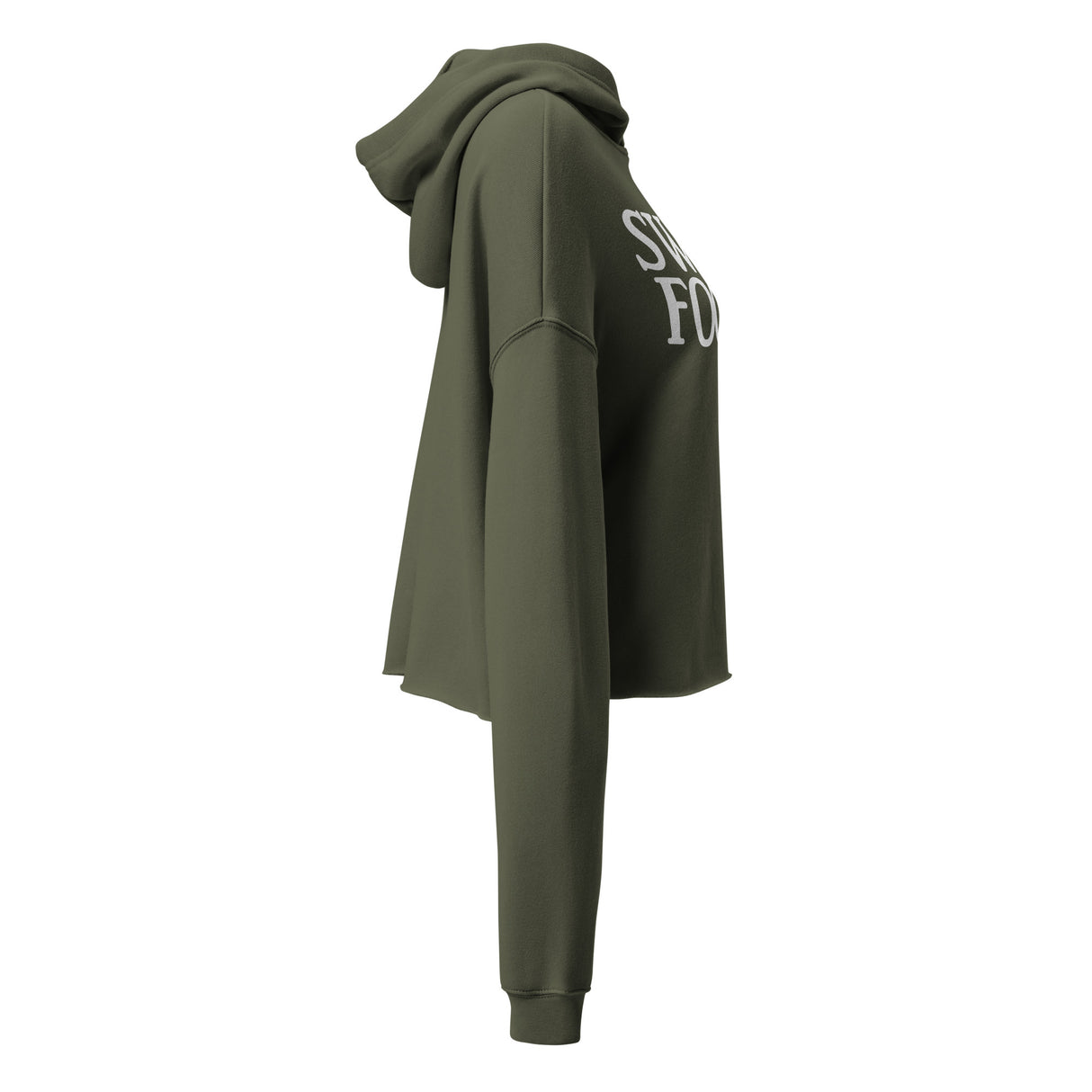 Swole Foods Crop Hoodie