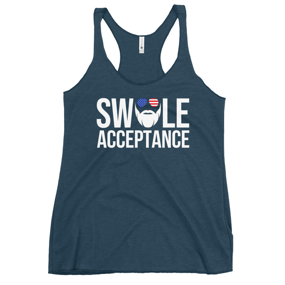 Swole Acceptance Women's Racerback Tank