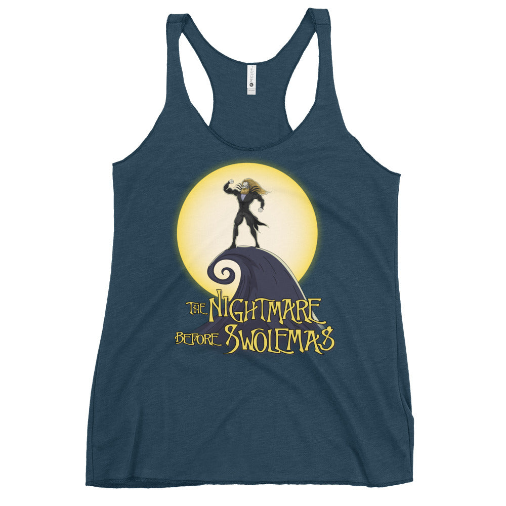 The Nightmare Before Swolemas Women's Racerback Tank